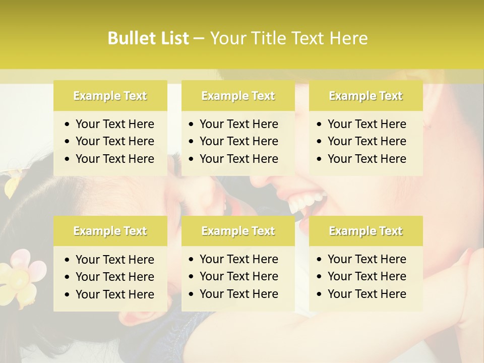 Preschooler Horizontal  PowerPoint Template