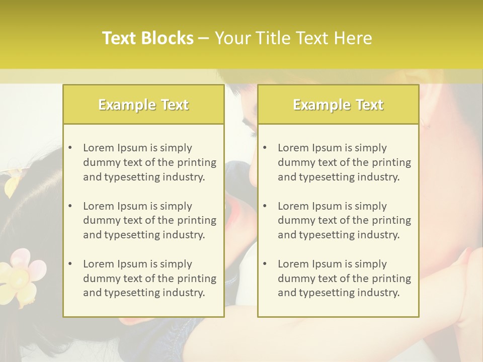 Preschooler Horizontal  PowerPoint Template