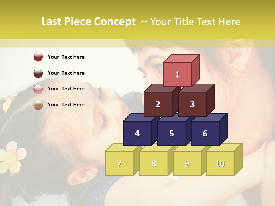 Preschooler Horizontal  PowerPoint Template