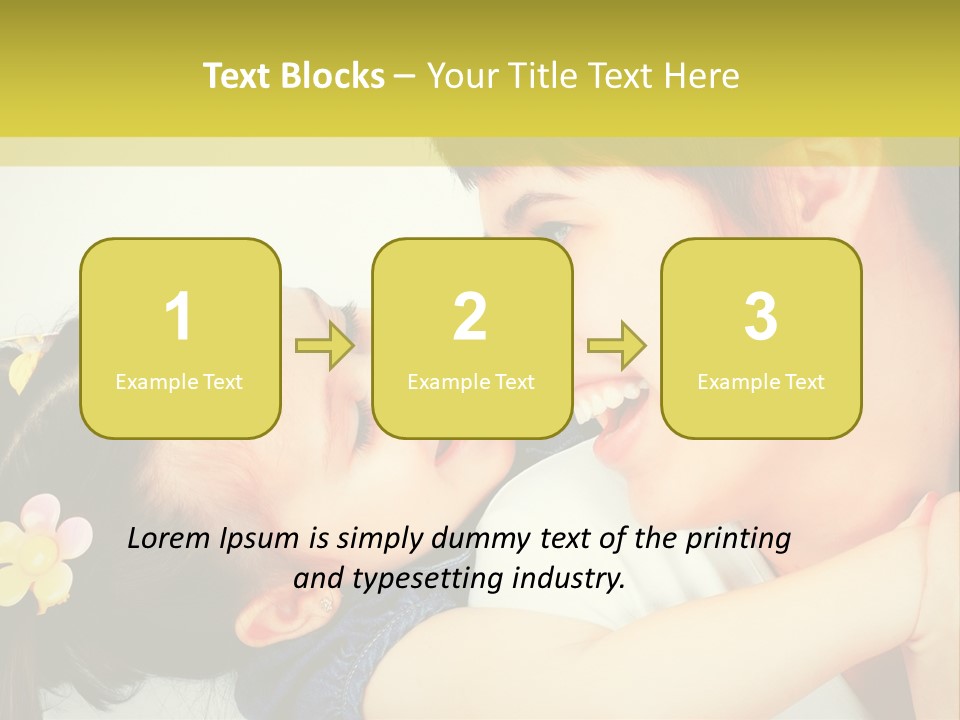 Preschooler Horizontal  PowerPoint Template