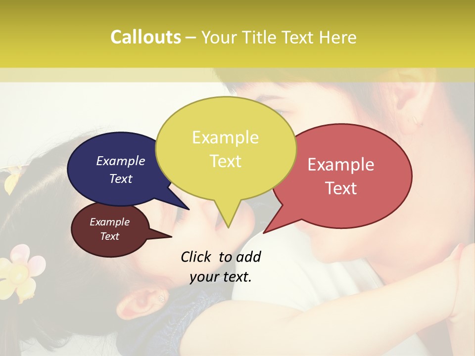 Preschooler Horizontal  PowerPoint Template