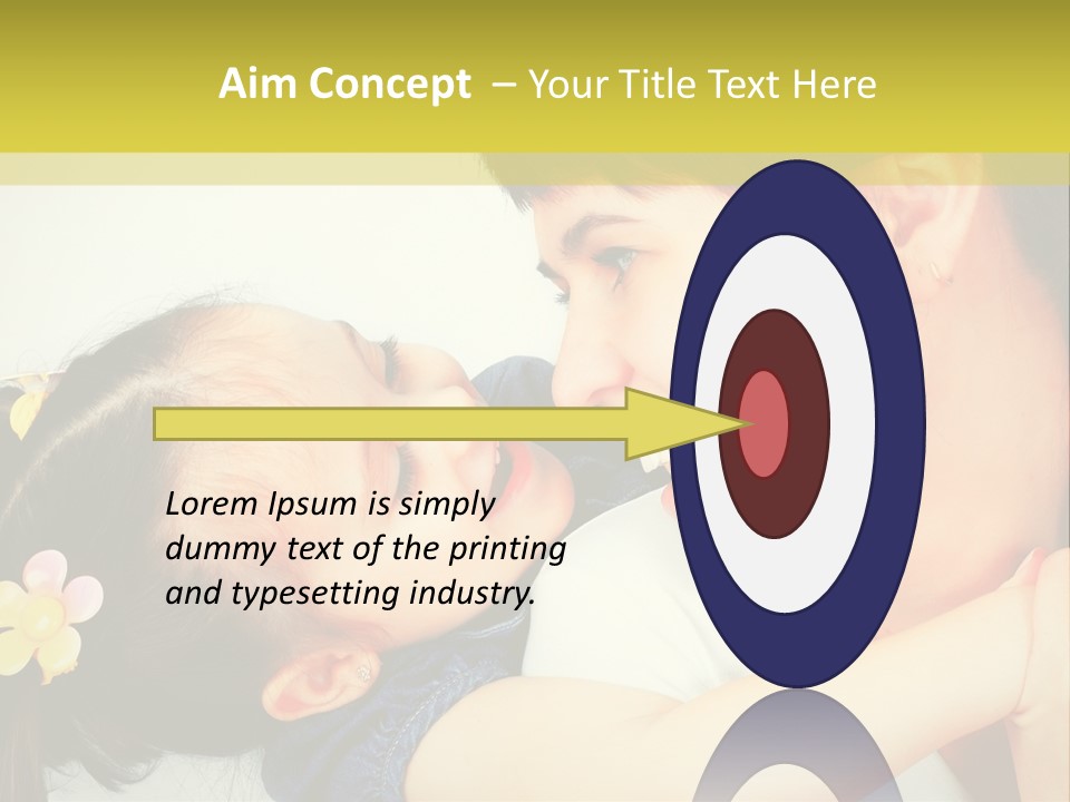 Preschooler Horizontal  PowerPoint Template