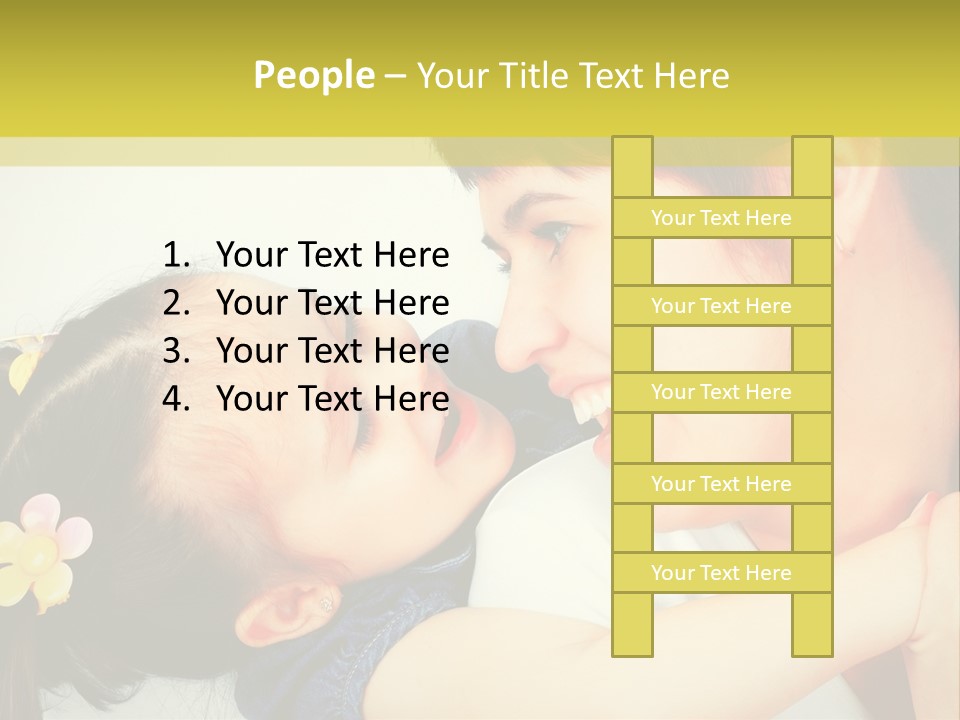 Preschooler Horizontal  PowerPoint Template