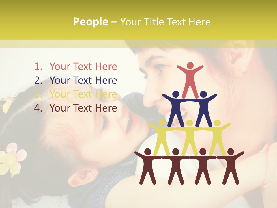 Preschooler Horizontal  PowerPoint Template