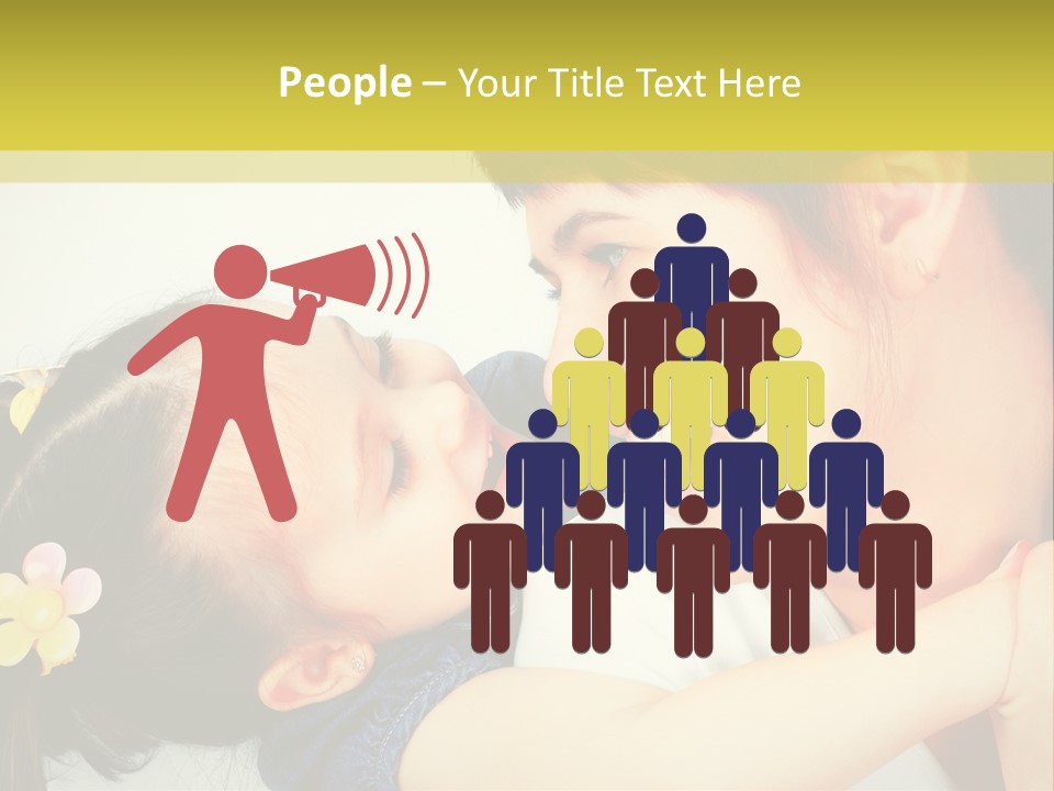 Preschooler Horizontal  PowerPoint Template