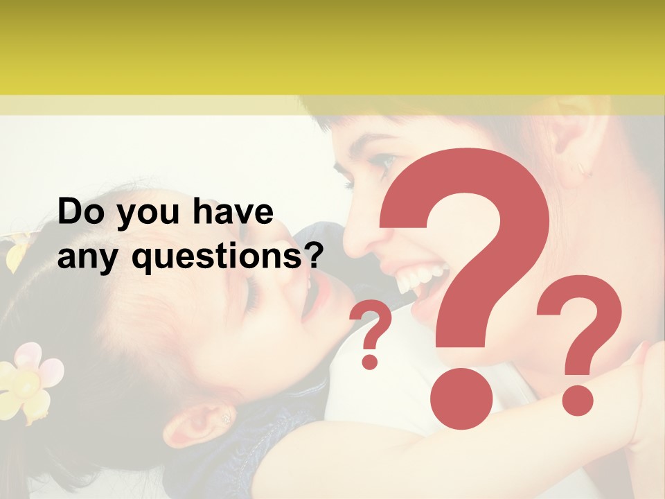 Preschooler Horizontal  PowerPoint Template