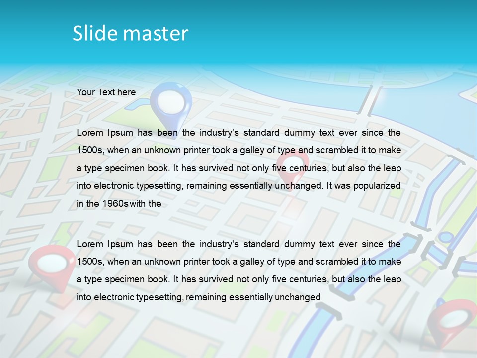 Background Shiny Web PowerPoint Template