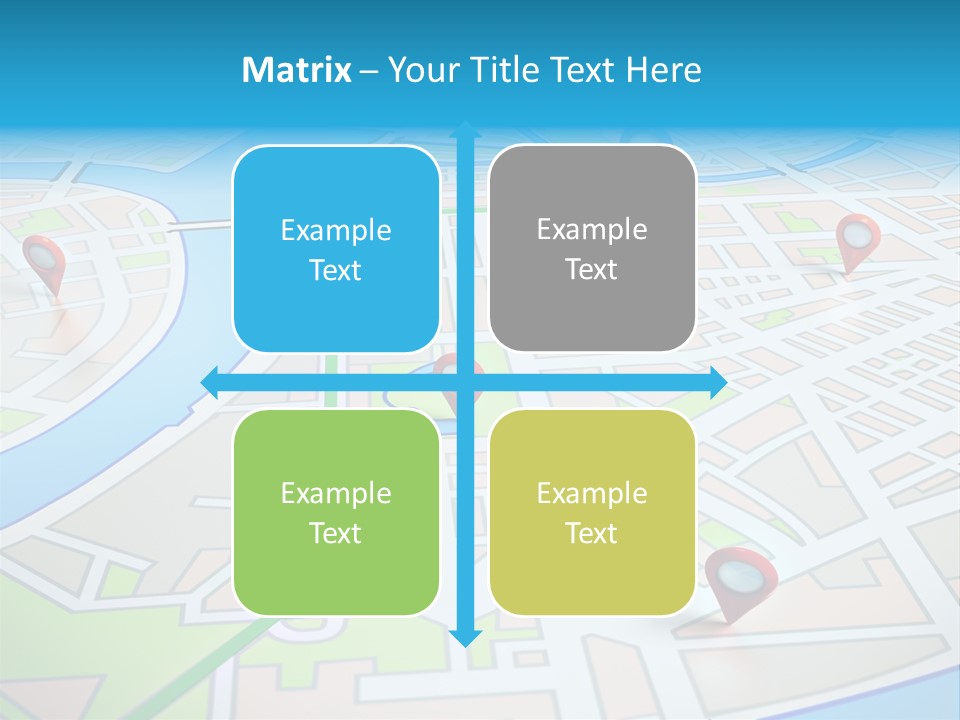 Gps Locality Park PowerPoint Template