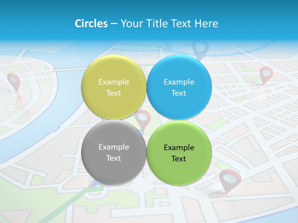 Gps Locality Park PowerPoint Template