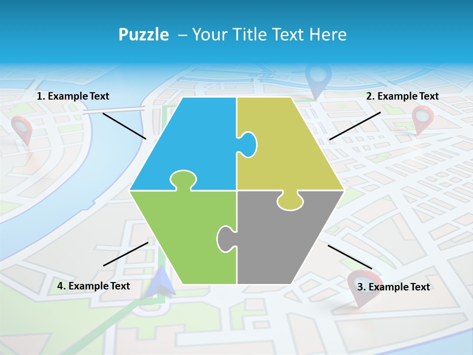 Gps Locality Park PowerPoint Template