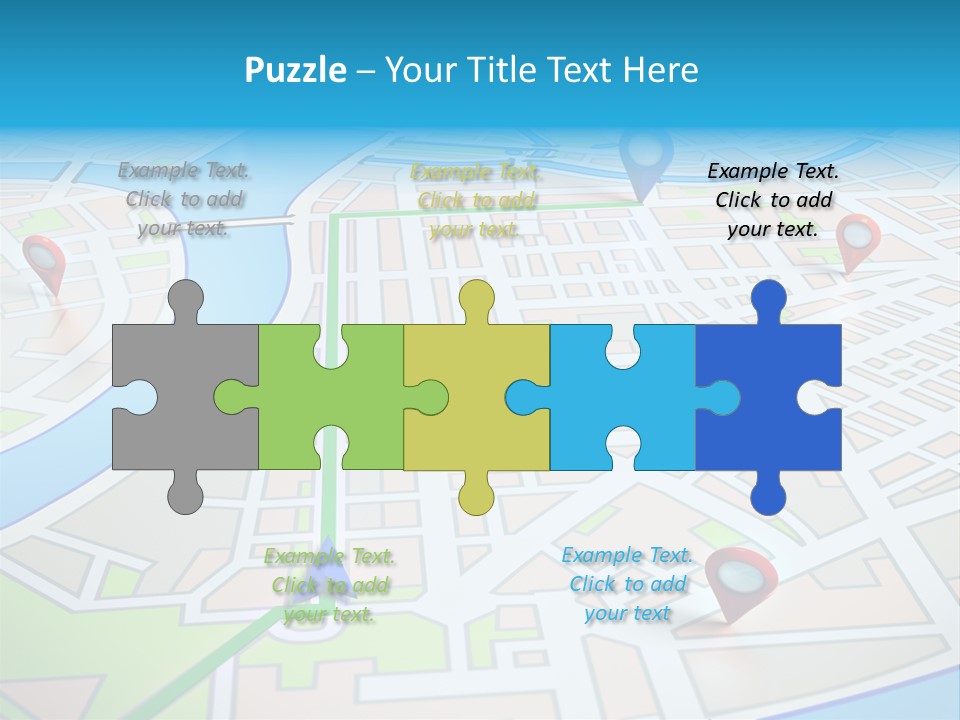 Gps Locality Park PowerPoint Template
