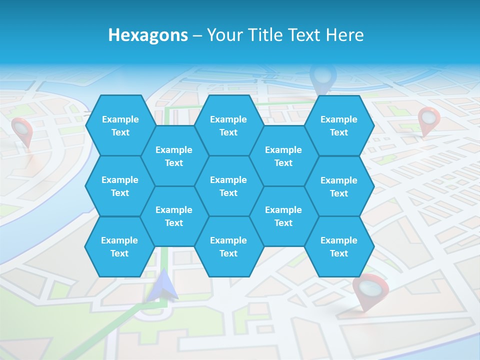 Gps Locality Park PowerPoint Template