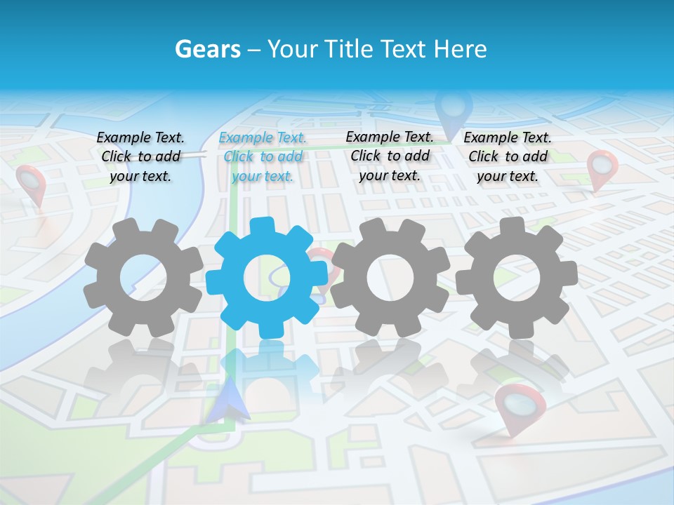 Gps Locality Park PowerPoint Template