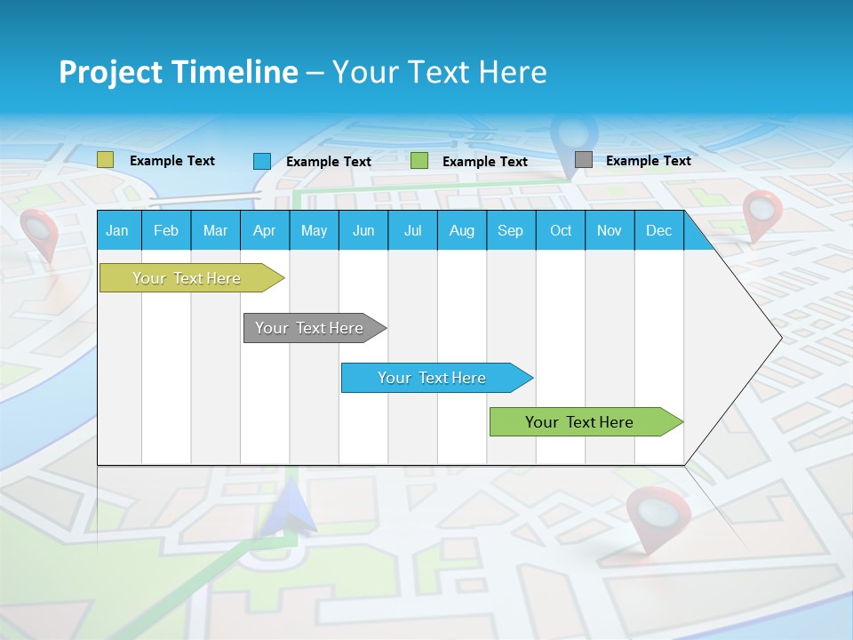 Gps Locality Park PowerPoint Template