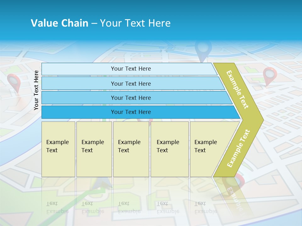 Gps Locality Park PowerPoint Template