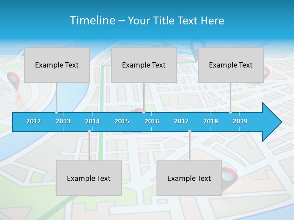 Gps Locality Park PowerPoint Template