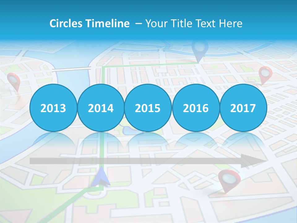 Gps Locality Park PowerPoint Template