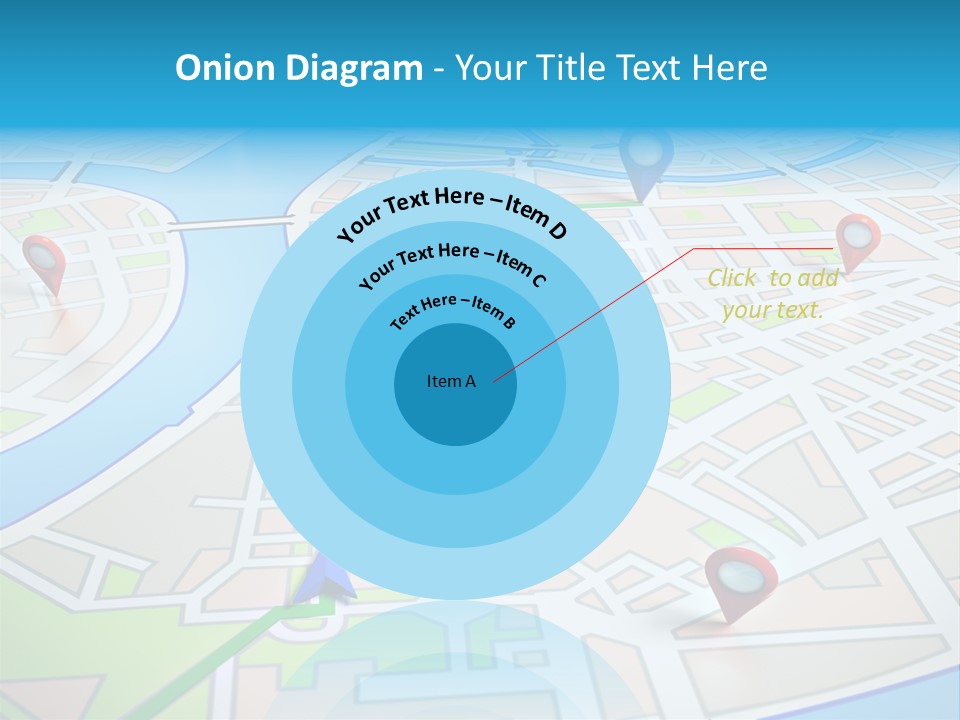 Gps Locality Park PowerPoint Template