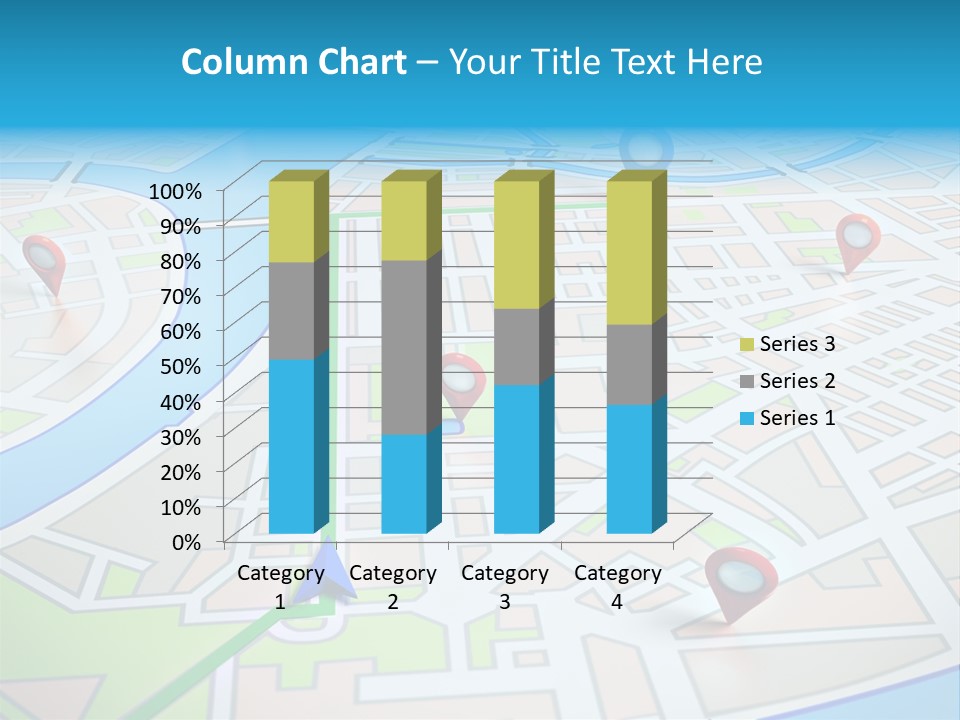 Gps Locality Park PowerPoint Template