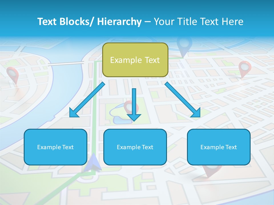 Gps Locality Park PowerPoint Template