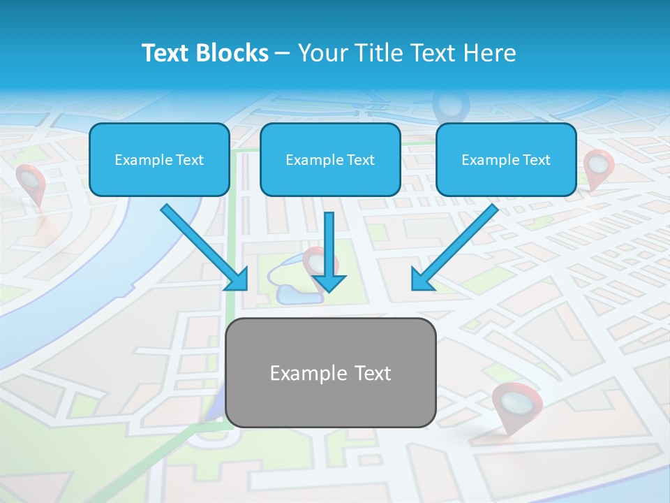 Gps Locality Park PowerPoint Template