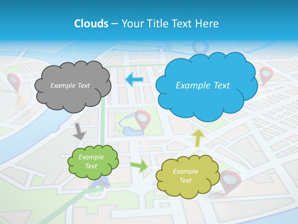 Gps Locality Park PowerPoint Template