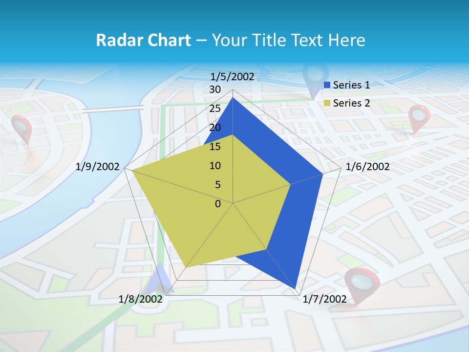 Gps Locality Park PowerPoint Template