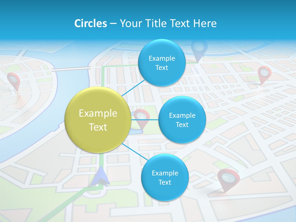 Gps Locality Park PowerPoint Template