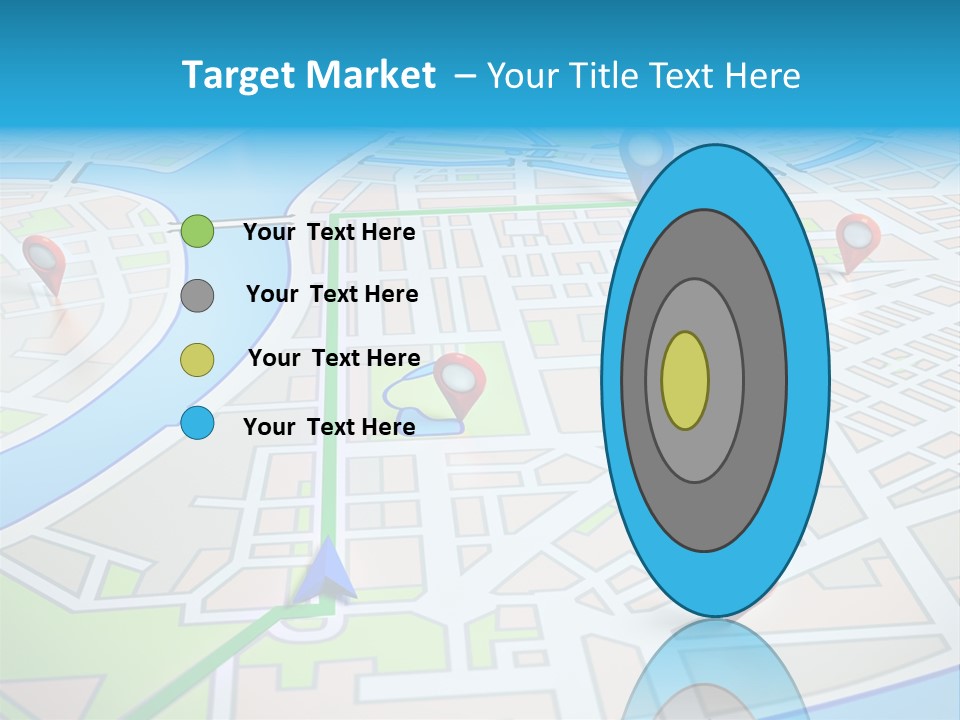 Gps Locality Park PowerPoint Template