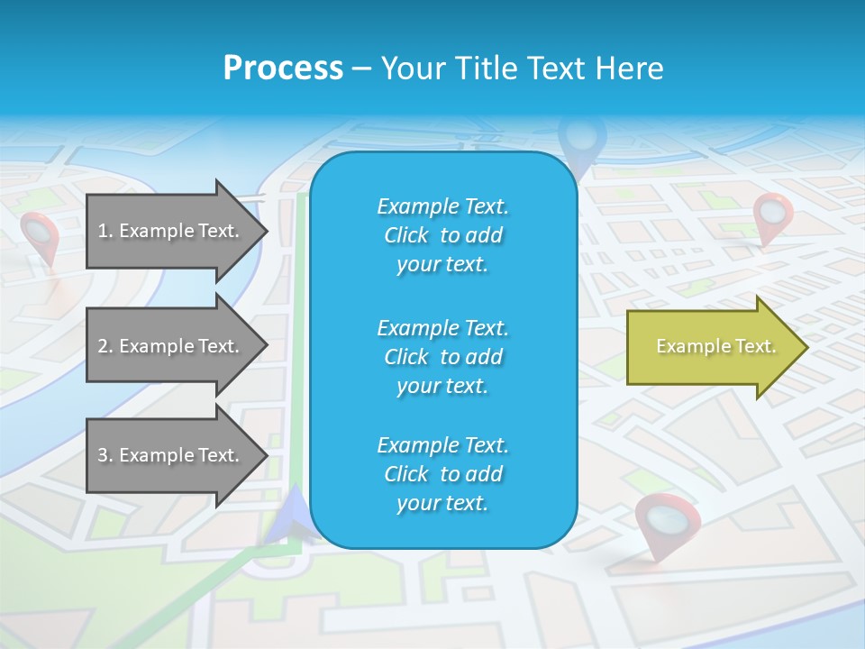 Gps Locality Park PowerPoint Template