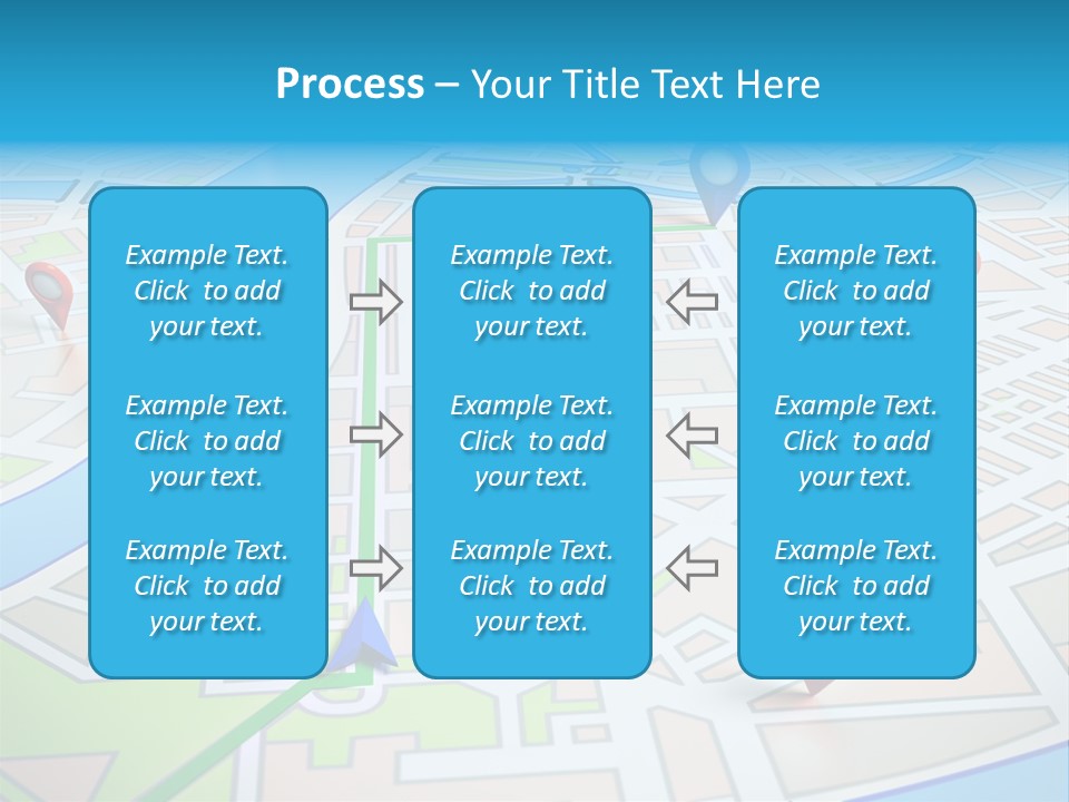 Gps Locality Park PowerPoint Template