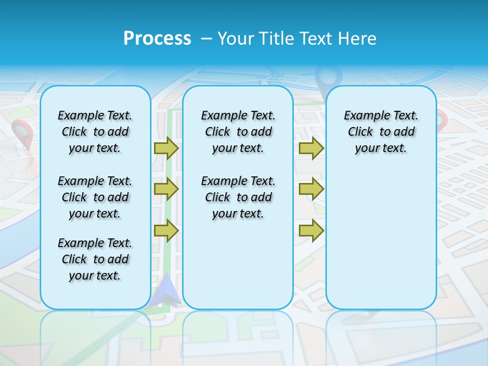 Gps Locality Park PowerPoint Template