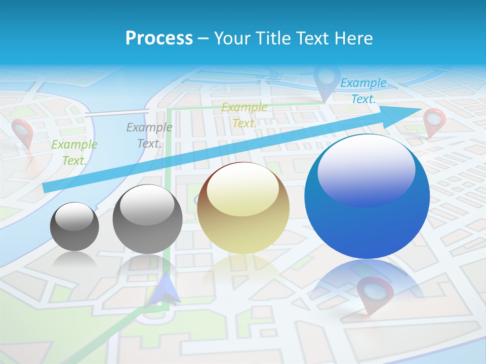 Gps Locality Park PowerPoint Template