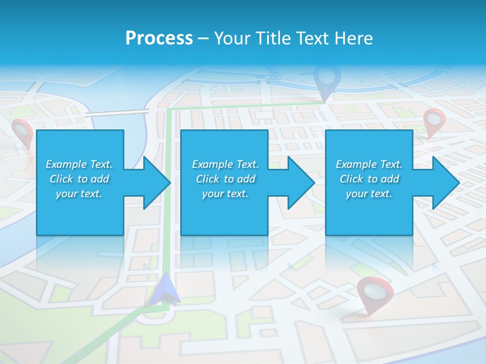 Gps Locality Park PowerPoint Template