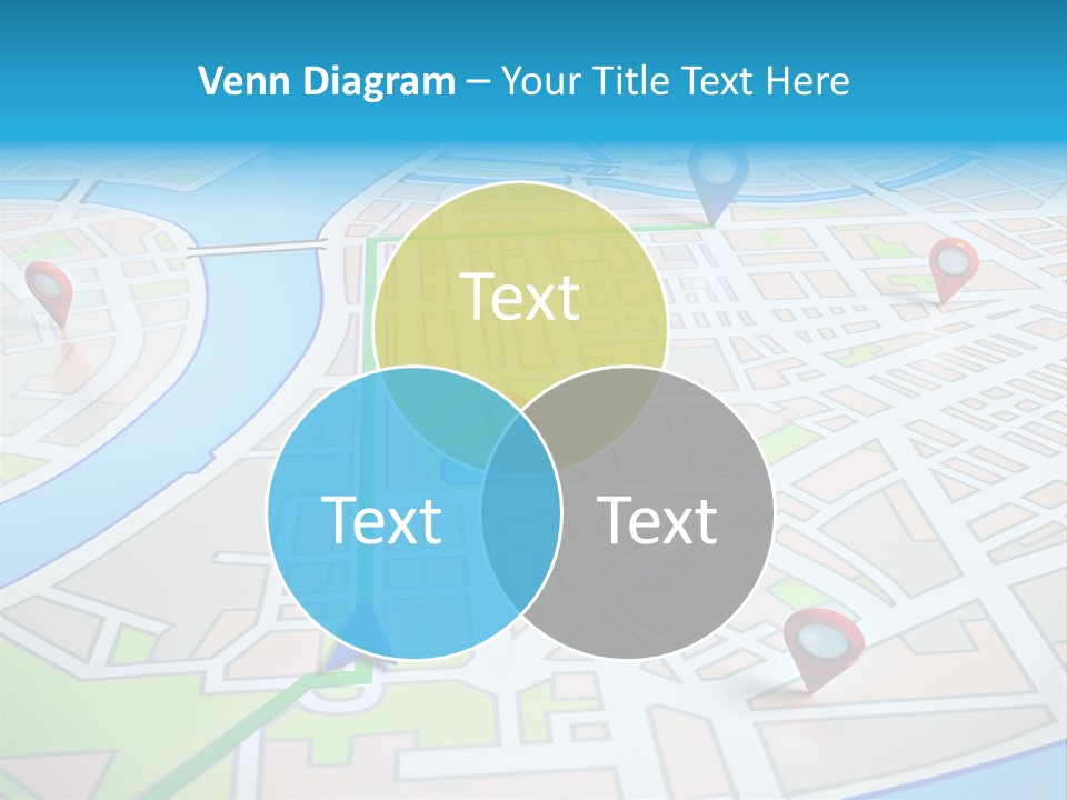 Gps Locality Park PowerPoint Template