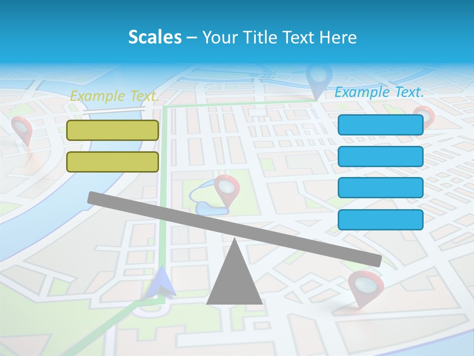 Gps Locality Park PowerPoint Template