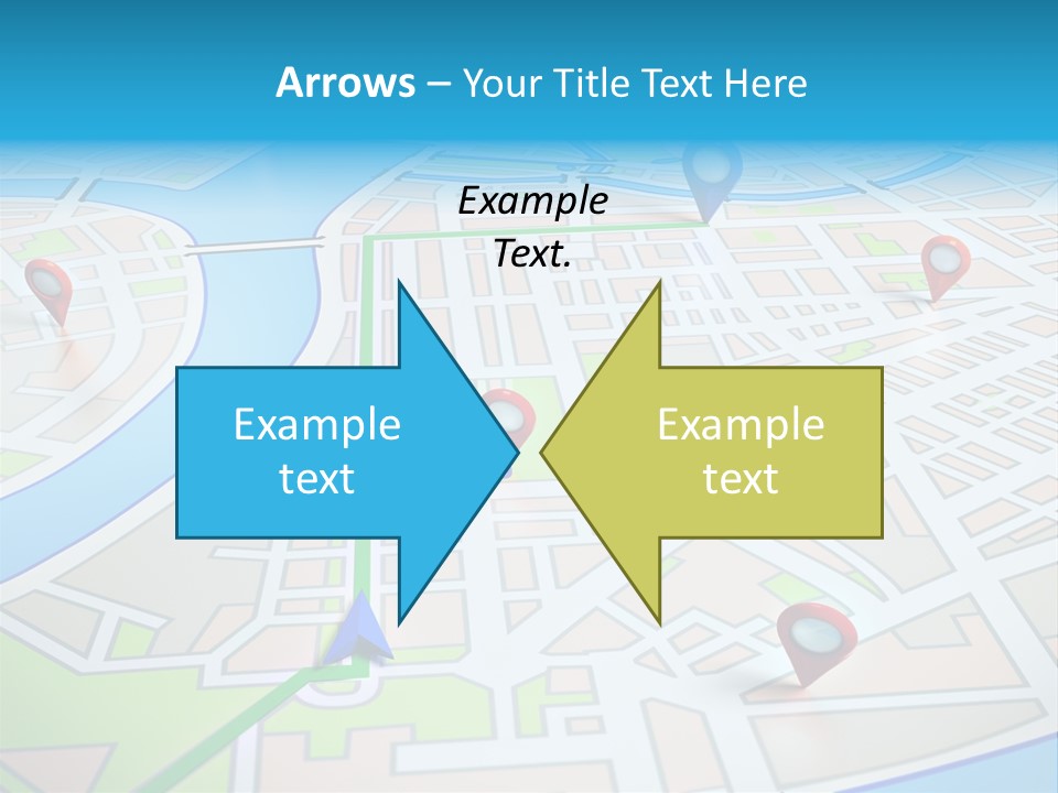 Gps Locality Park PowerPoint Template