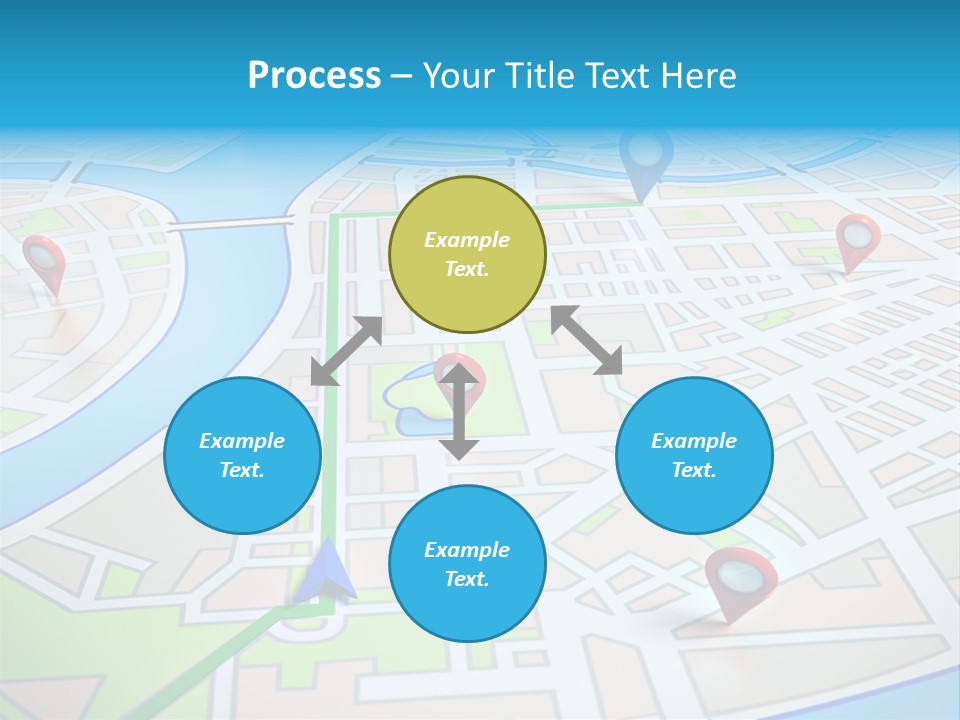 Gps Locality Park PowerPoint Template