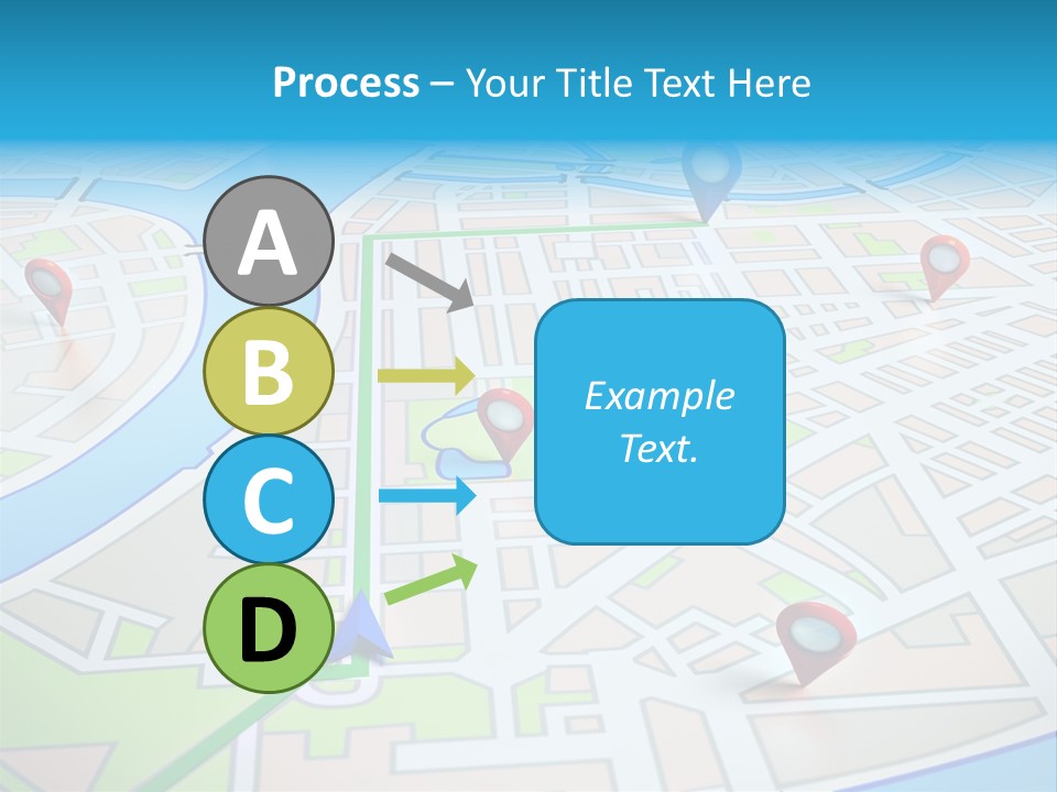Gps Locality Park PowerPoint Template