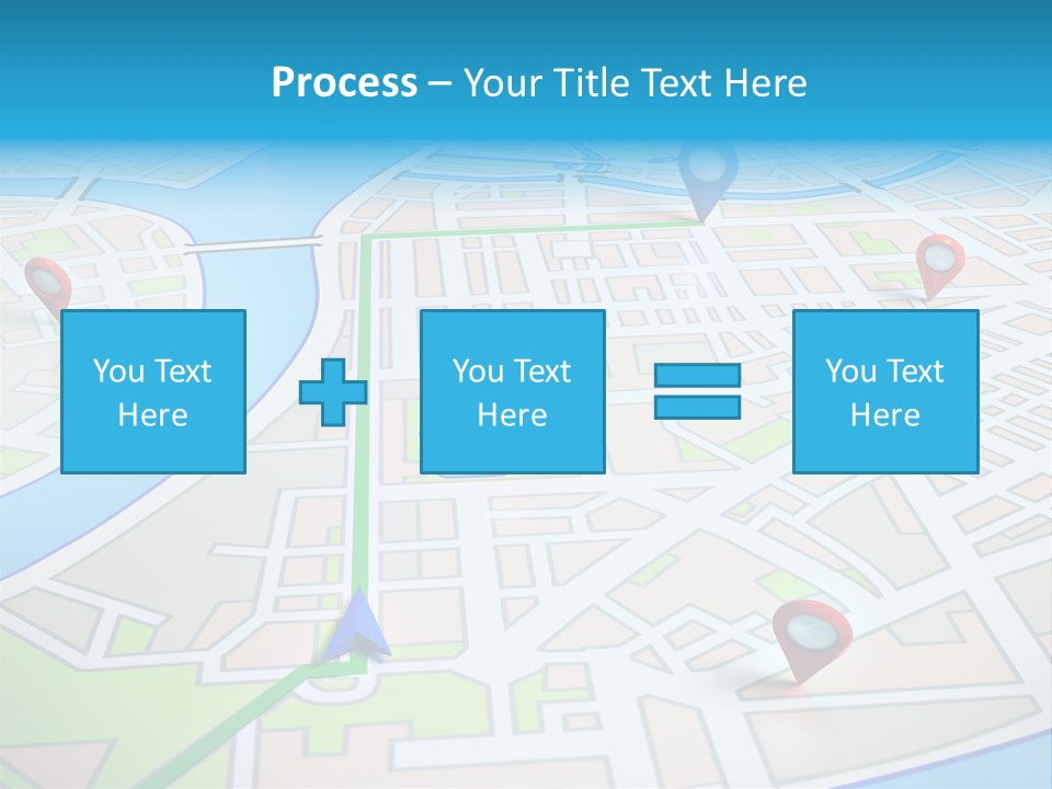 Gps Locality Park PowerPoint Template