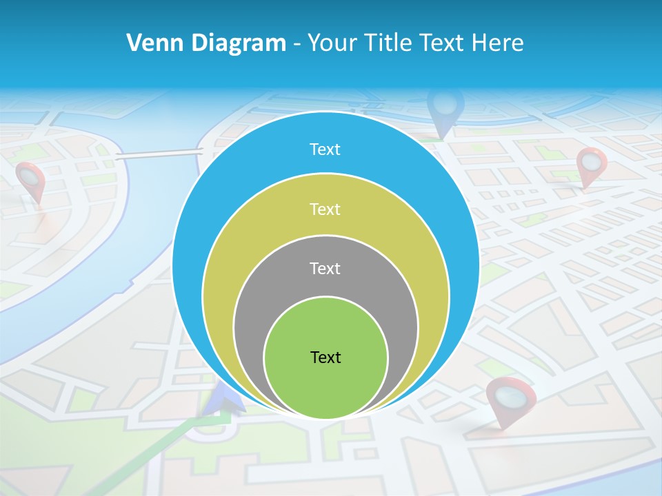 Gps Locality Park PowerPoint Template
