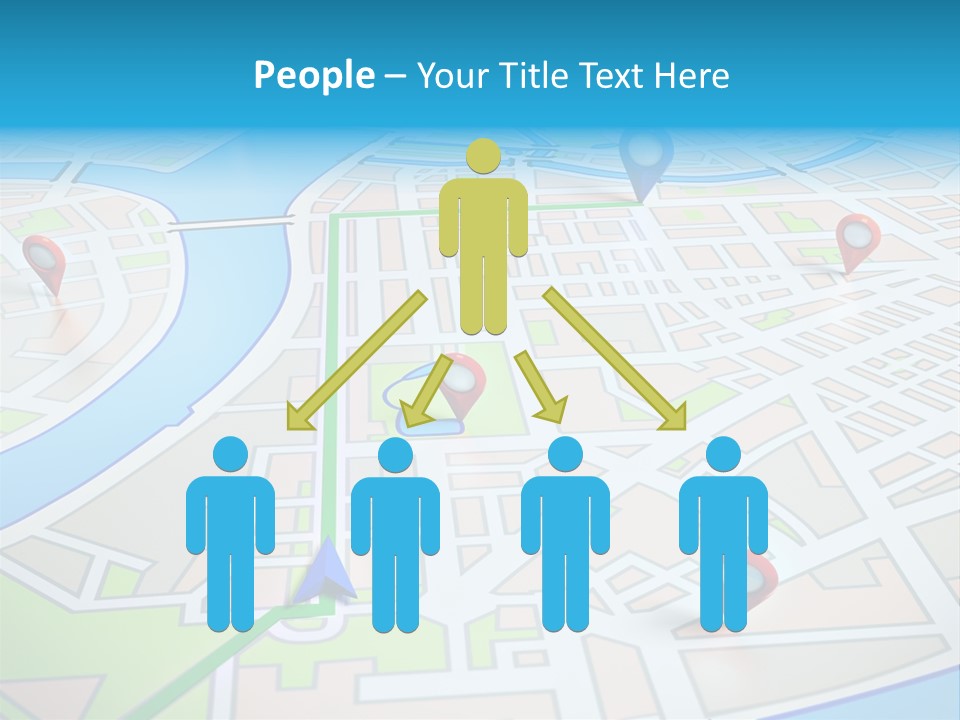 Gps Locality Park PowerPoint Template