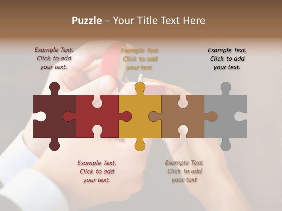 Offer Hand Emotion PowerPoint Template