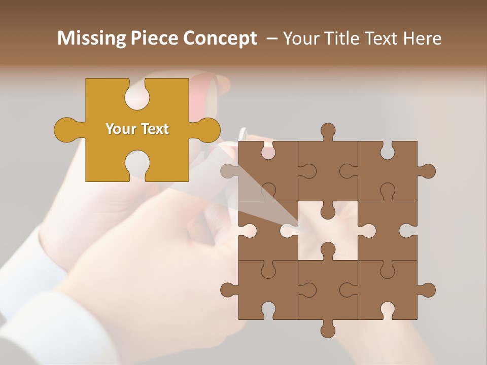 Offer Hand Emotion PowerPoint Template