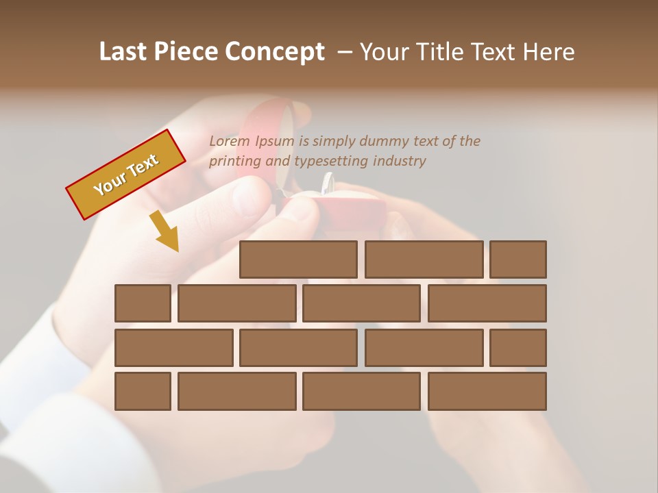 Offer Hand Emotion PowerPoint Template