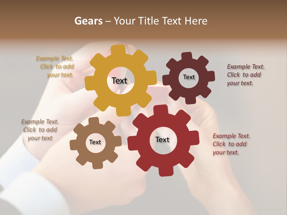 Offer Hand Emotion PowerPoint Template