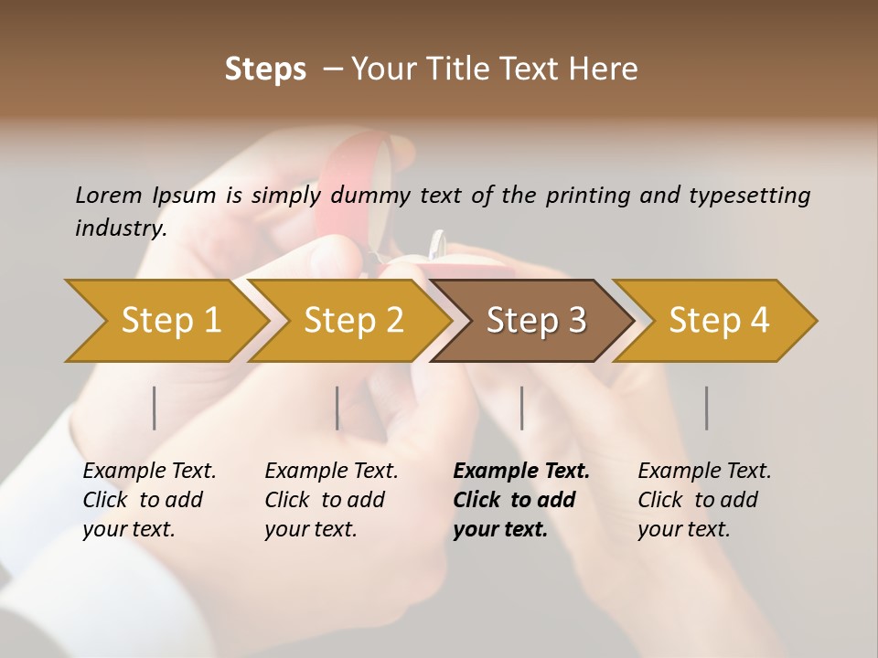 Offer Hand Emotion PowerPoint Template