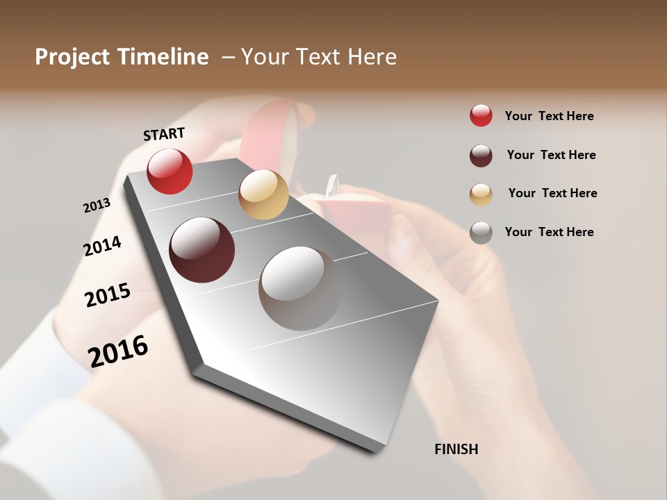 Offer Hand Emotion PowerPoint Template