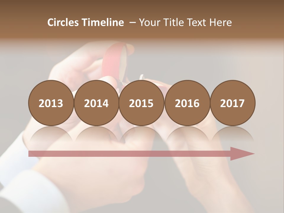 Offer Hand Emotion PowerPoint Template