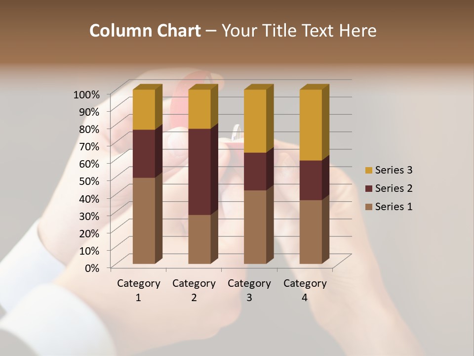 Offer Hand Emotion PowerPoint Template